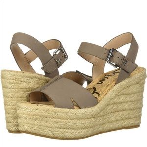 Sam Edelman Women’s Maura Wedge Sandal 10 NEW